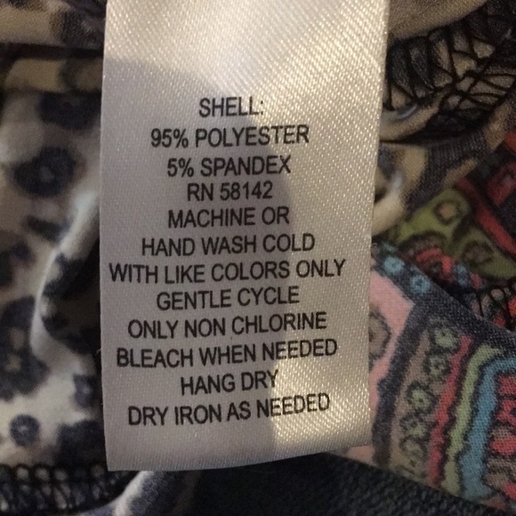 London Times sleeveless print dress. 12p. EUC - Picture 7 of 7